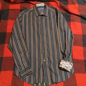 Robert Graham dress shirt L